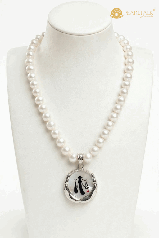 CHUỖI NGỌC TRAI DIANA HIGH NECK 8.0 MM